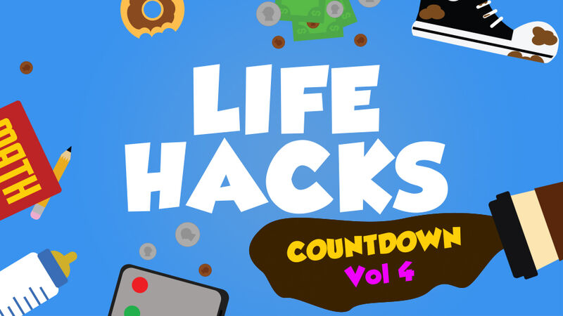 Life Hacks Countdown Video Vol 4